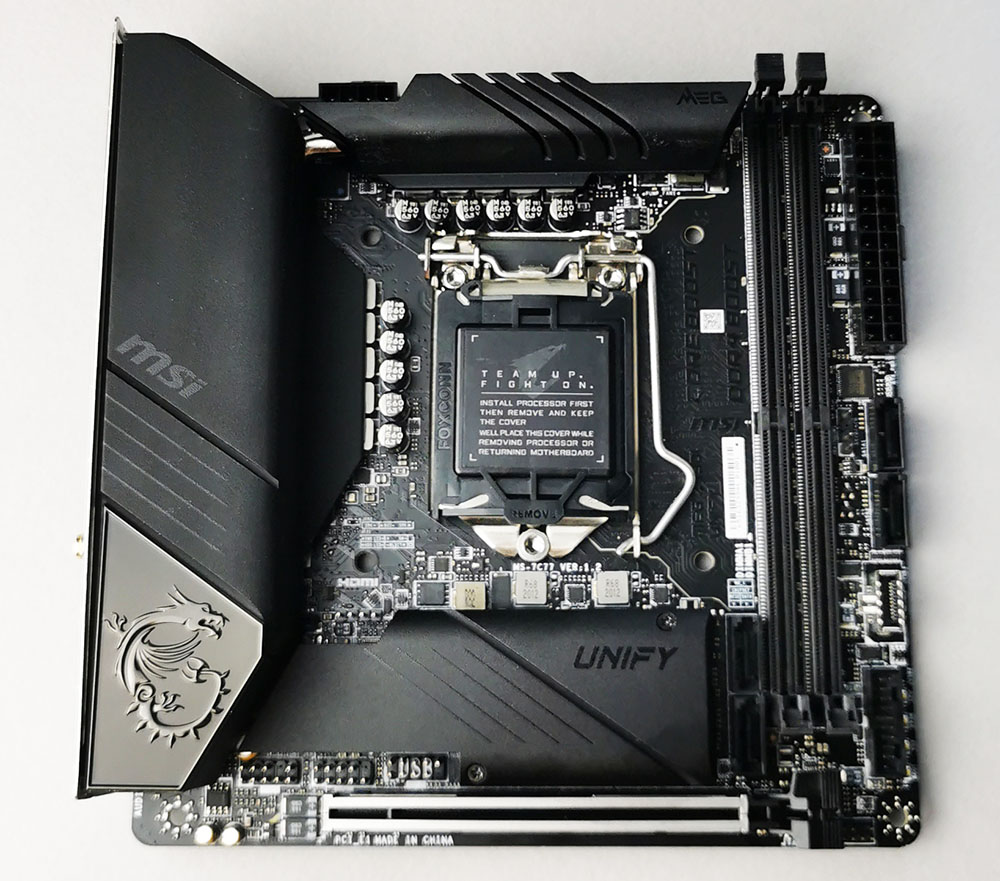 MSI MEG Z490I Unify Overview The Z490 Mini ITX Showdown GIGABYTE S